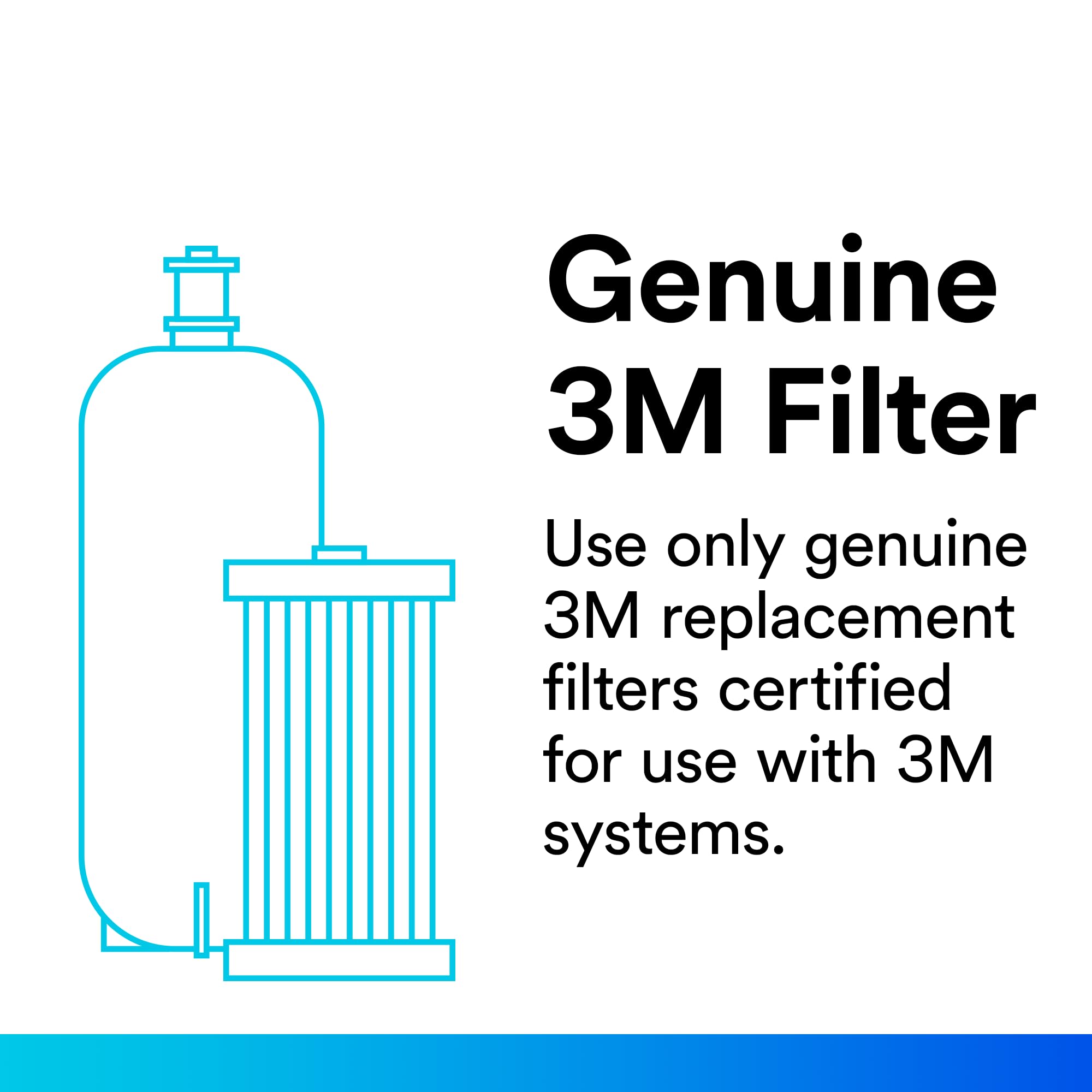 3M Under Sink Dedicated Faucet Water Filter Cartridge AP Easy C-LC