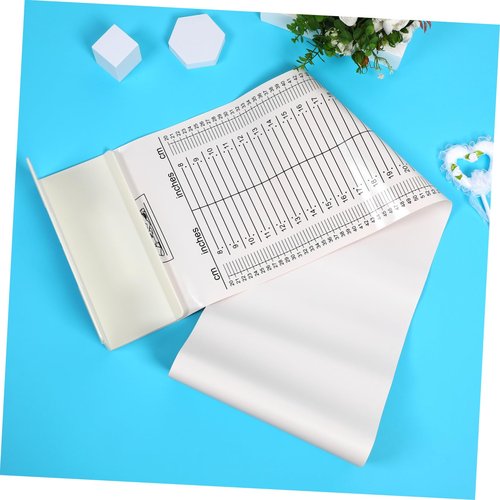 iplusmile Baby Height Measurement Ruler Soft Waterproof Infant Growth Chart Measuring Mat with Fixed Headboard and Sliding Foot Positioner for Newborns and Toddlers