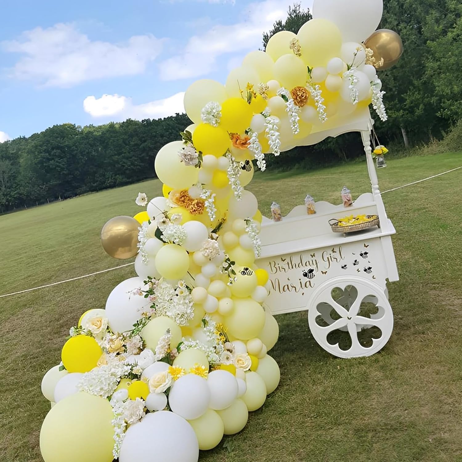 Voircoloria 12-Inch Pastel Yellow Balloons - 110pcs Latex Party Decorations for Weddings, Birthdays & More