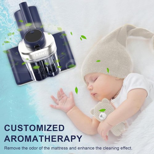 10 Pcs Aroma Tablets, Accessory of Teant Blue Pink Gray Upgrade and Cordless Mattress Vacuum, Scent of the Ocean