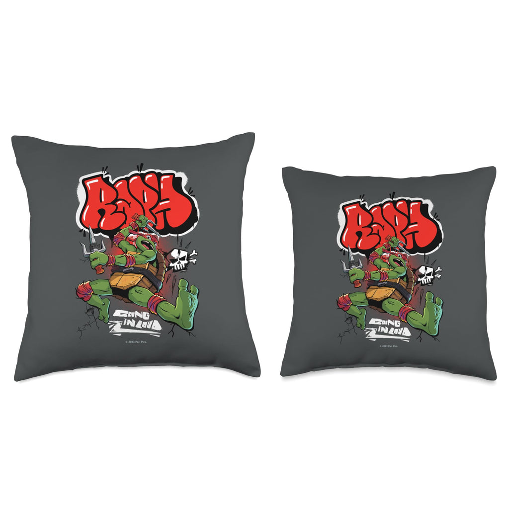 Teenage Mutant Ninja Turtles: Mutant Mayhem Raph Ninja Throw Pillow