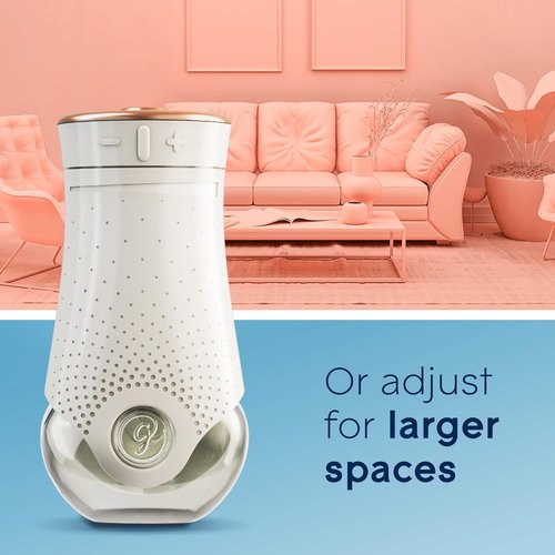 Glade PlugIns Air Freshener Warmer - Scented Essential Oils for Home & Bathroom | 70 Days of Freshness, 2 Count