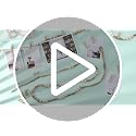 Boho Hanging Photo Display with Clips - 3 Pack Wooden Bead Garland