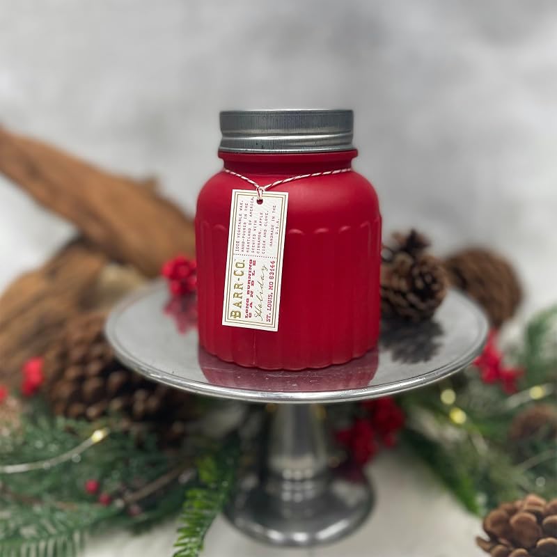Holiday Apothecary Jar Candle 20 oz - Barr Co