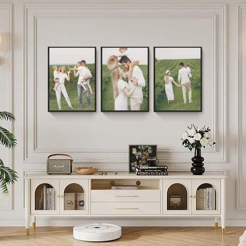 Canvas Prints | Custom Photo Wall Art - Turn Your Memories Into Framed Décor (12x16, Black Metal Frame)
