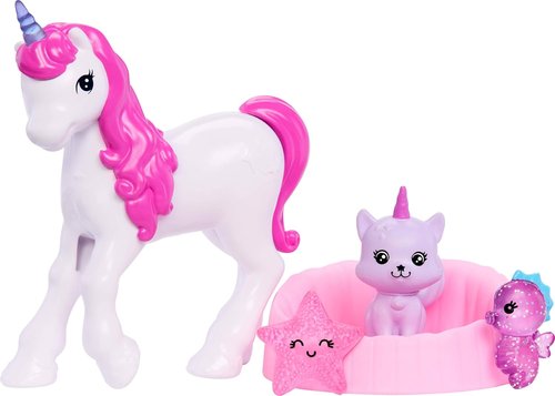 Barbie Advent Calendar - 24 Surprise Toy Accessories & Transforming Fashion Doll | Unicorn, Pets & More
