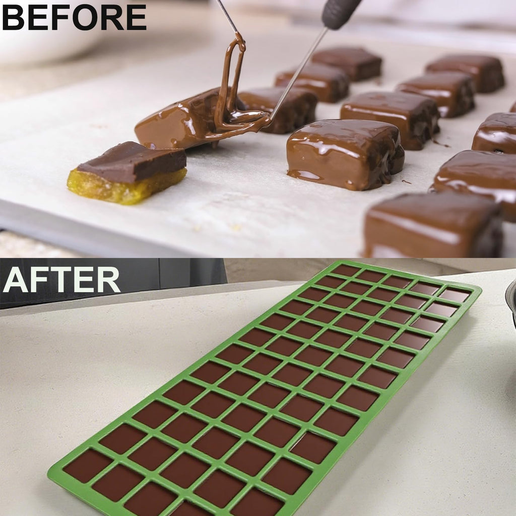 5 Pcs Silicone Food Molds for Harvest Right Freeze Dryer Medium Square Trays BPA-Free Reusable for Fruit Vegetable Ice Cubes Chocolate Candy