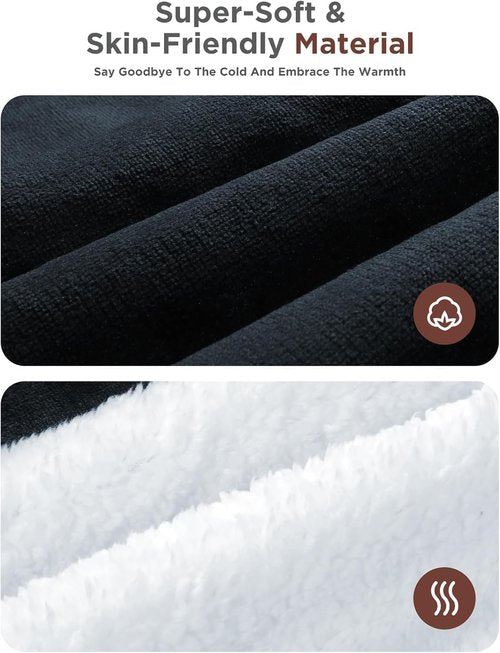 Heated Blanket,Soft Flannel Heated Throw Blanket,Fast Heating Electric Throw Blanket with 8 Heating Levels,9 Hours Auto Shut Off,Home Sleep Electric Blanket Throw, A Thoughtful Gift for Elders
