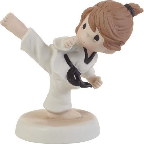 Precious Moments 202013 Kick Like A Girl Bisque Porcelain Figurine