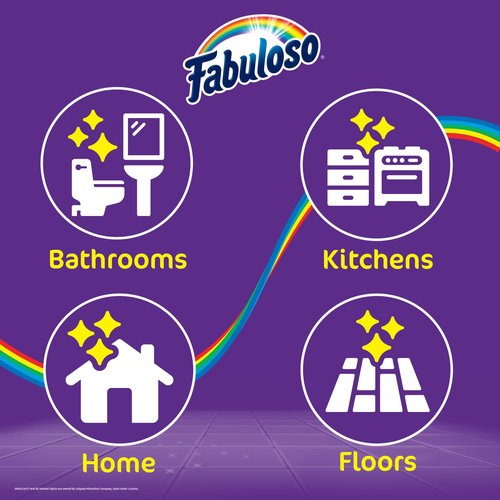 Fabuloso Brush and Dustpan Set, Compact Hand Broom Floor Sweeper with Snap-Together Storage and Hanging Hole, Quick Sweeping for Kitchen, Bathroom, Office and Car, White & Purple