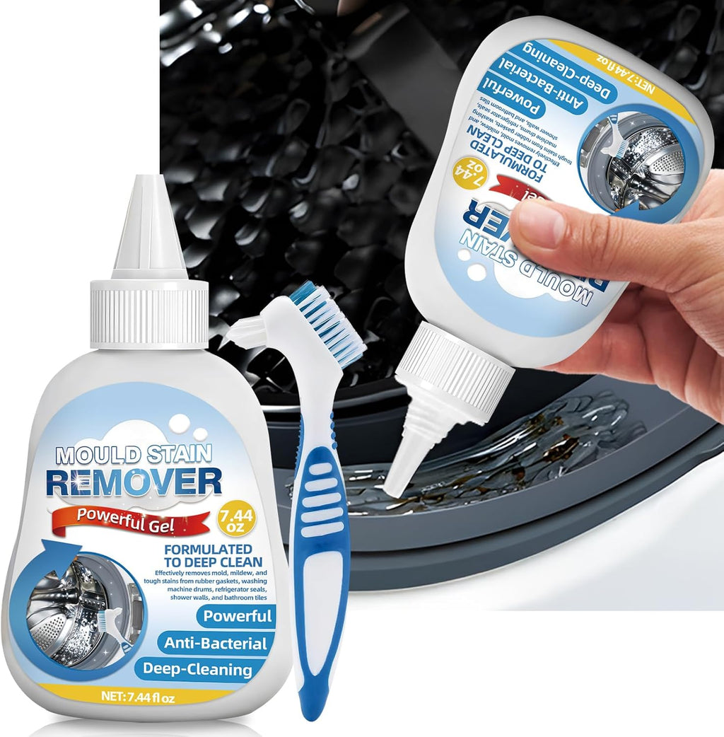 Skiennix Mold Stain Remover Gel - 7.44oz Effective Cleaner for Grout, Tile, and Bathroom Surfaces