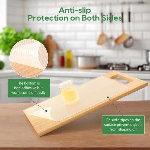 Anoak Shelf Liner Cabinet Liner, Non Adhesive Drawer Liner, Washable 24 Inch x 20 FT(240 Inch) Waterproof Durable Non-Slip Shelf Liner for Kitchen, Drawer, Refrigerator