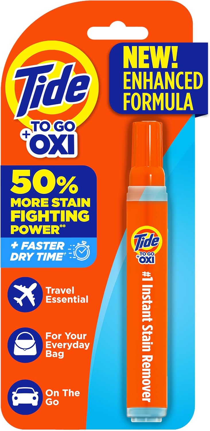 Tide Stain Remover Pen - Instant Spot Treatment for Clothes | Travel Size, 1 Count