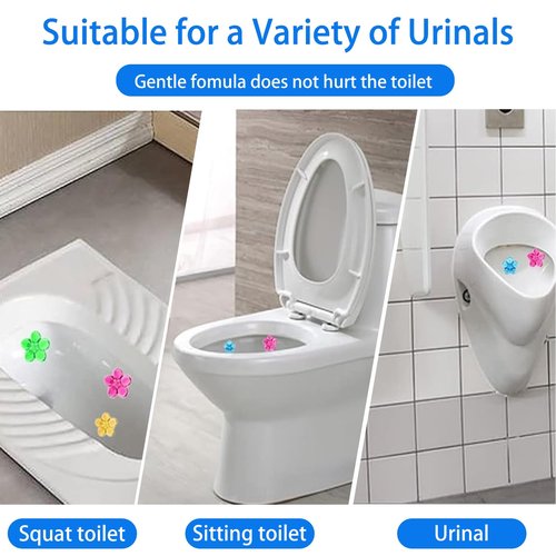 96 Pack Toilet Gel Stamps, 8 Fresh Scents | Long-Lasting Bathroom Freshener & Cleaner | Each Stamp Lasts 12 Days | Easy-Press Applicator for Home, Guest Bath, Rental