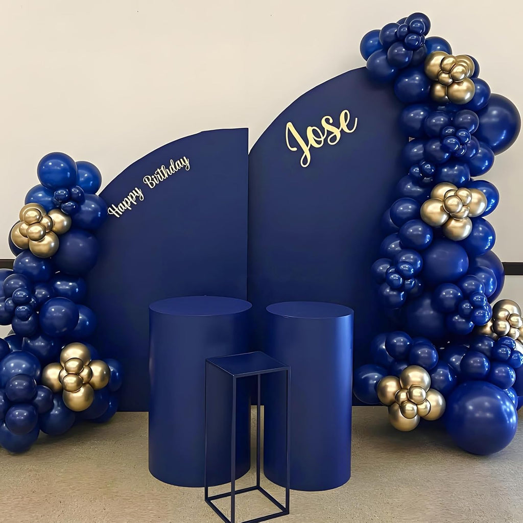 Navy Blue Balloons - 12 Inch Latex Balloons | 50 Pack for Graduation, Wedding & Birthday Decor