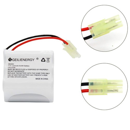 GEILIENERGY XB2950 Battery Pack 7.2V 1200mAh Battery Compatible with Shark XB2950 V2950 V2950A V2945Z V2945 Floor & Carpet Sweeper(1 Pack)