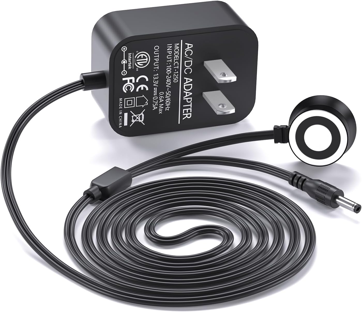 Shark Replacement Vacmop Charger - 13.3V Dual Connector for VM252, VM251, VM200 & More
