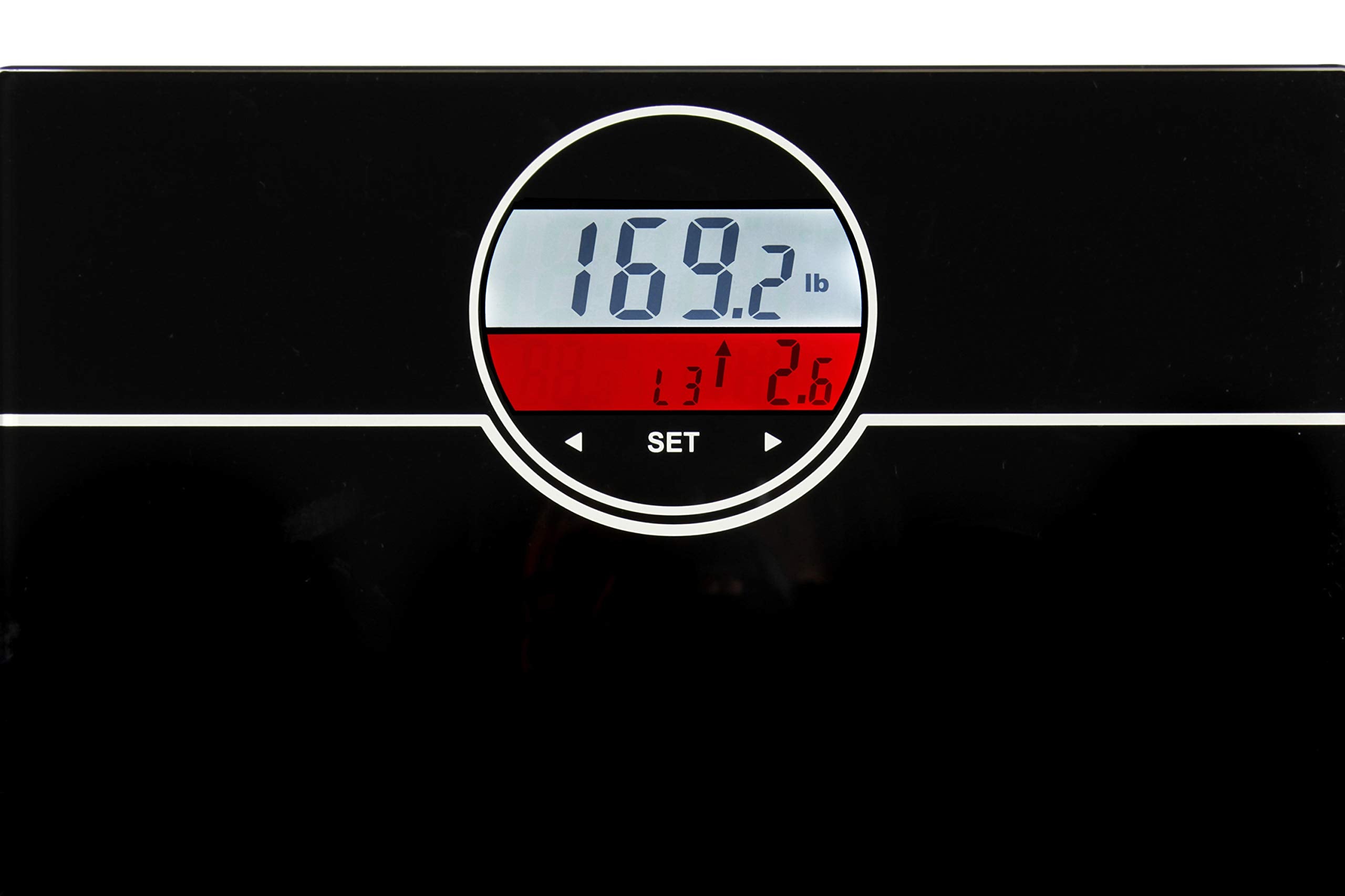 Ozeri WeightMaster 400 lbs Weight Scale with BMI and Weight Change Detection