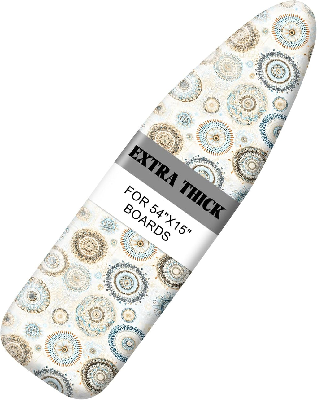 Regine Switzerland Ironing Board Cover - Heavy Duty Non-Slip Design with Thick Padding | 15"x54" Standard Size