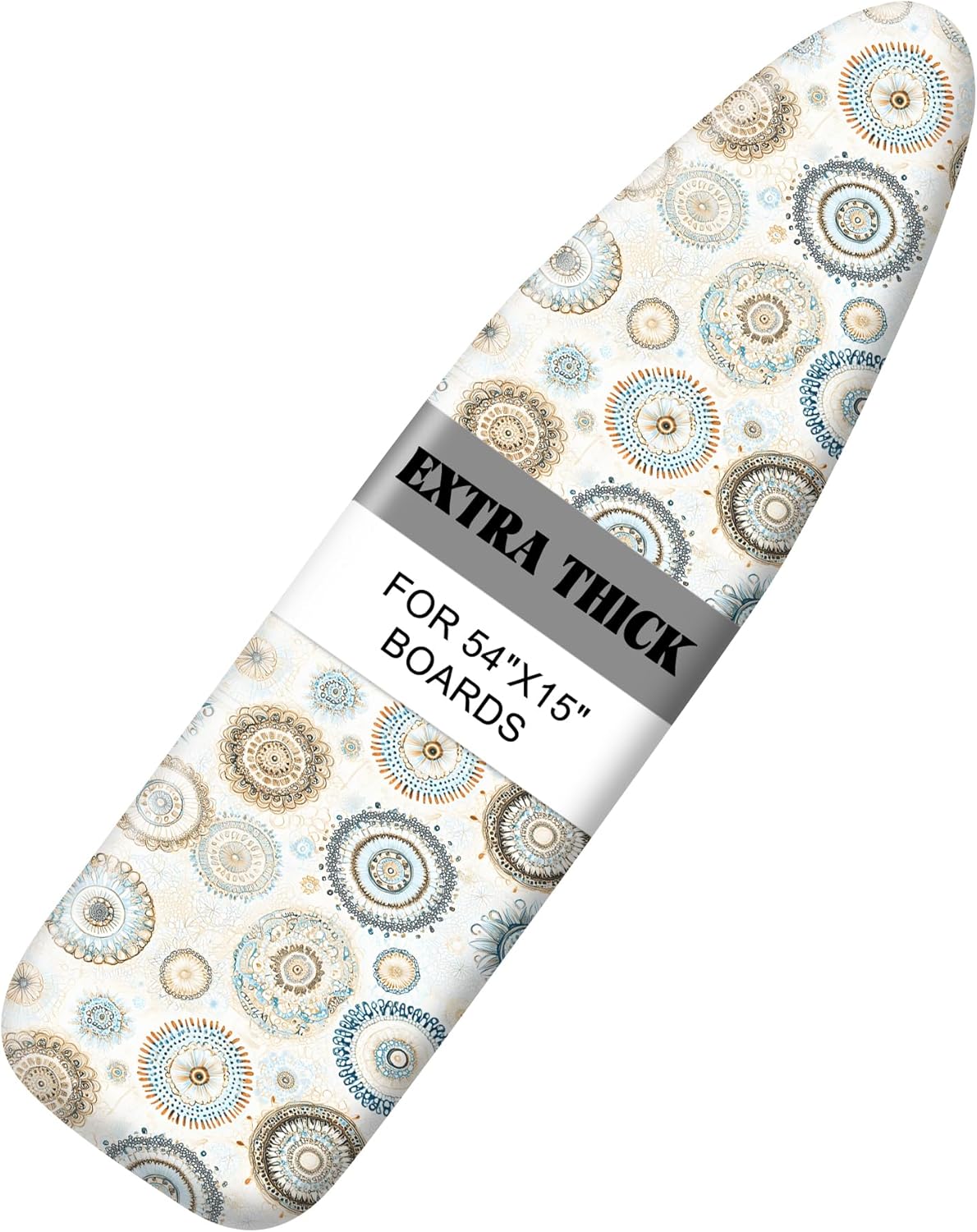 Regine Switzerland Ironing Board Cover - Heavy Duty Non-Slip Design with Thick Padding | 15"x54" Standard Size