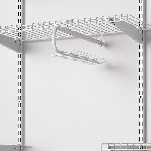 Rubbermaid Configurations Tie & Belt Organizer, White, Accessory Organization System and Storage, for Home/Closet/Bathroom
