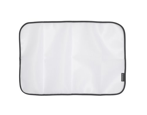 Brabantia Protective Ironing Cloth (15.75 x 23.62) Mesh Sheet to Prevent Steam Iron Shiny Marks on Clothes, Sensitive Fabric Garments