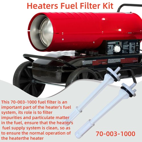 Dgdhf Replacement Fuel Filter 70-003-1000 Fits Pinnacle ProTemp Remington Master Kerosene Heater (Set of 2)