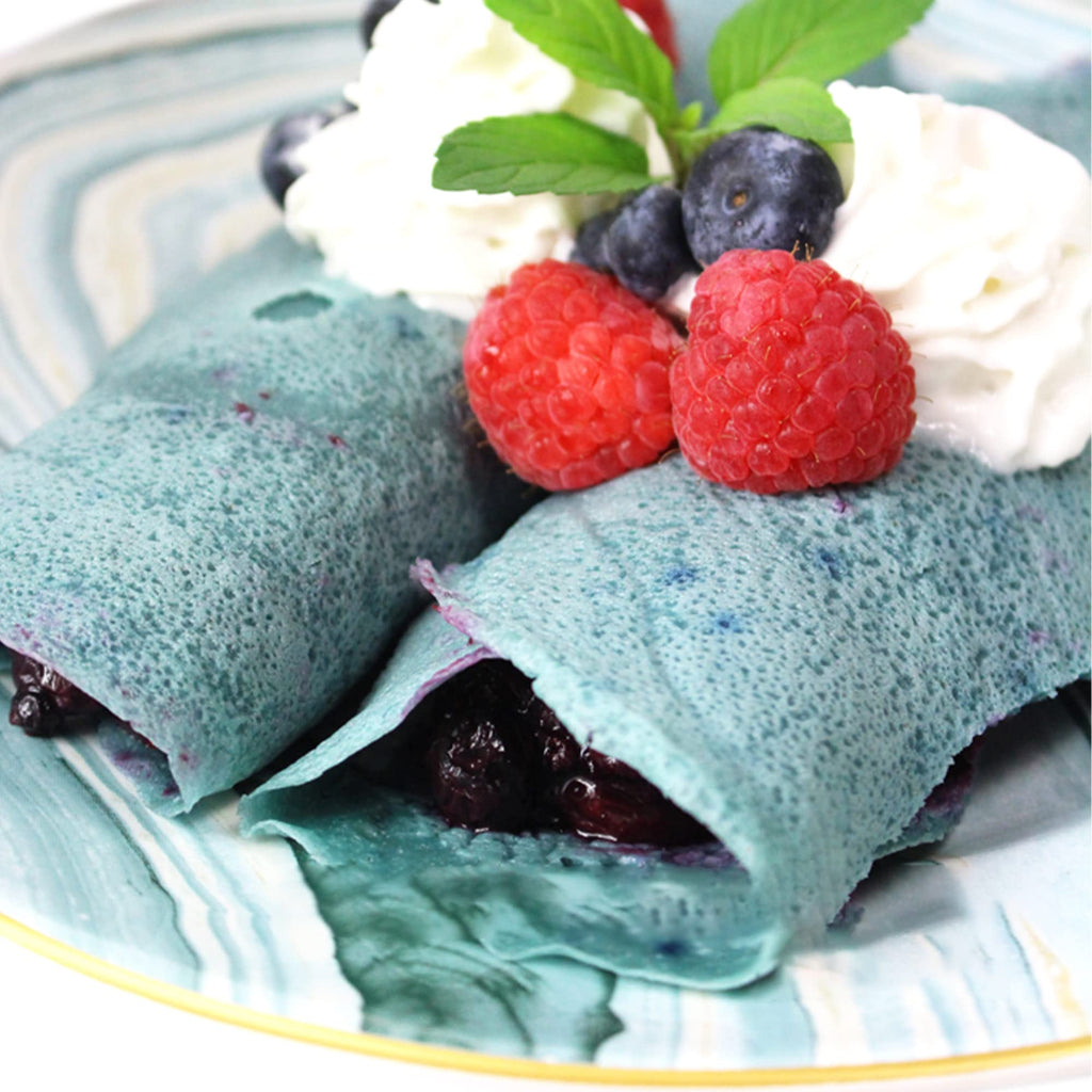 Butterfly Pea Tea 35.27 Oz / 1 kg | OkO-OkO - Premium - WHOLE DRIED FLOWER from Thailand - Blue natural infusion - Herbal tea - Organic Vegan food coloring - Natural color changing cocktail and meal