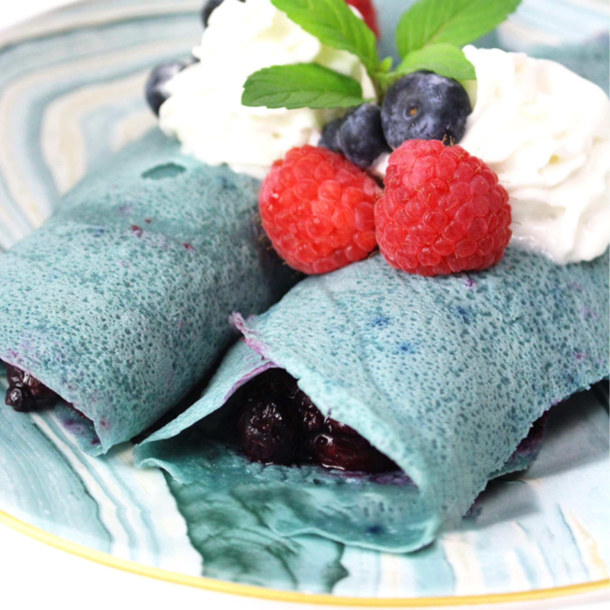 Butterfly Pea Tea 35.27 Oz / 1 kg | OkO-OkO - Premium - WHOLE DRIED FLOWER from Thailand - Blue natural infusion - Herbal tea - Organic Vegan food coloring - Natural color changing cocktail and meal