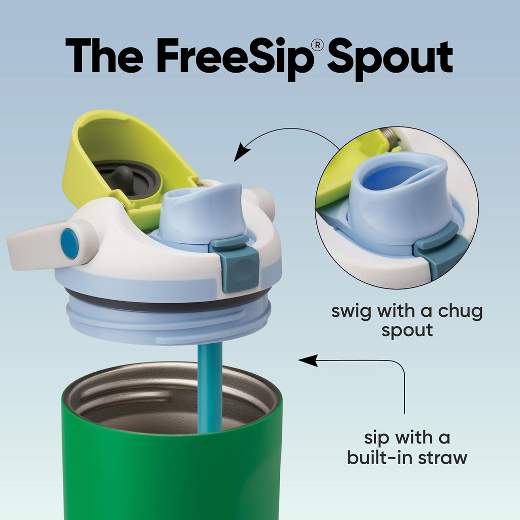 Owala FreeSip Sway Insulated Water Bottle - 40oz Stainless Steel with Two-Way Spout & Built-In Straw | Travel & Sports Ready, BPA Free, Leak Proof