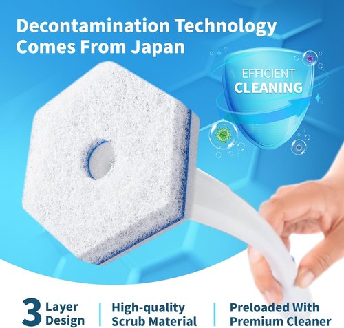 Clorox Toilet Wand Refills - Disposable Toilet Brush Heads (20 Count) | Easy Cleaning Solution