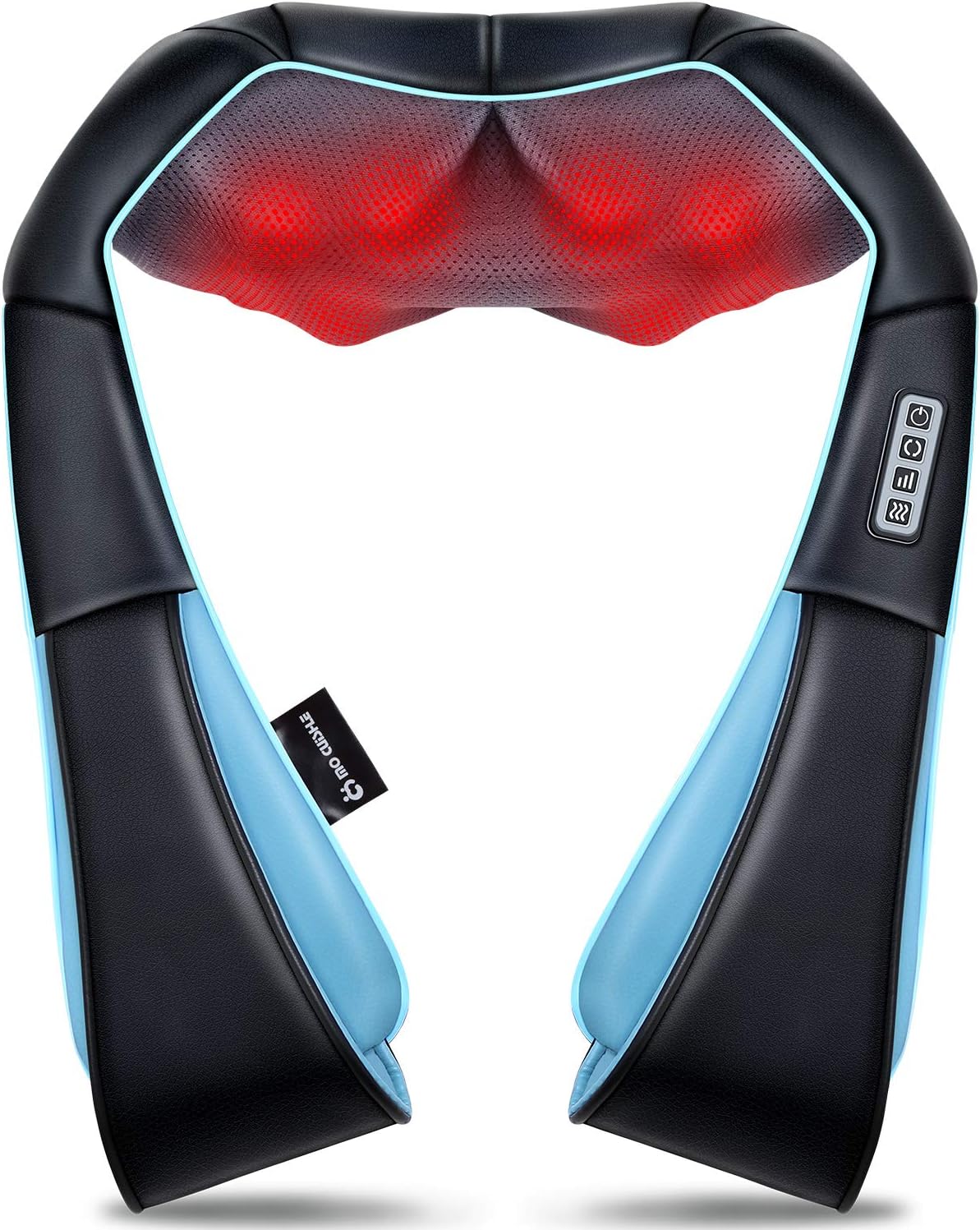 Mo Cuishle Shiatsu Neck and Back Massager with Heat - Electric 4D Deep Tissue Relief for All | Perfect Gift for Mom, Dad, and Loved Ones