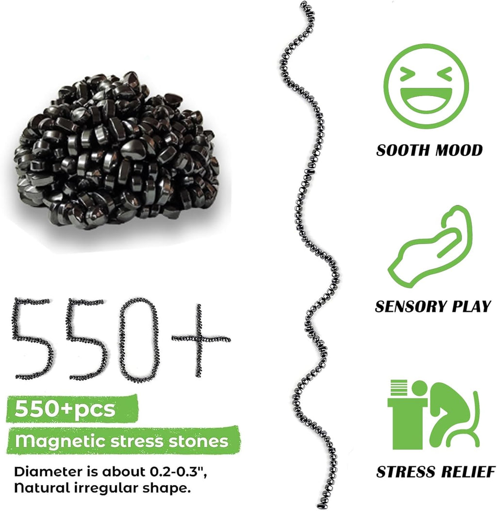 Skiennix Fidget Toys - 550 PCS Sensory Desk Toys for Office Stress and Anxiety Relief