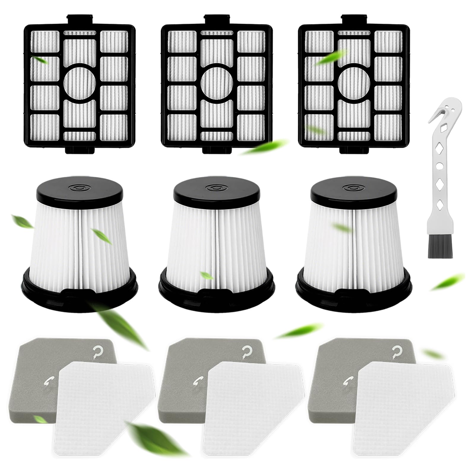 BU3521 BU3120 HEPA Filter Replacement for: Shark BU3523 BU3120 BU3521 Clean Lightweight Cordless Stick Cleaner, Shark BU3523 Clean and Empty Cordless Stick Vacuum and Auto Empty System