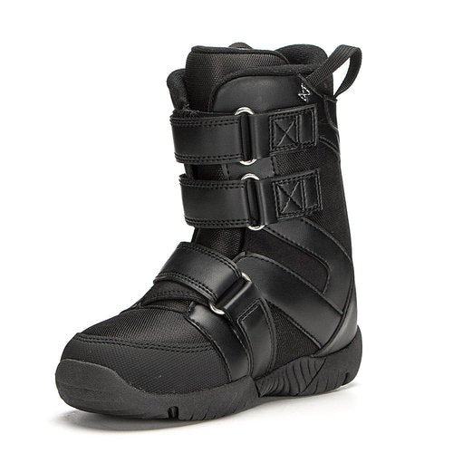 5th Element ST Mini ATOP Kid's Snowboard Boots (Velcro Black, 2)