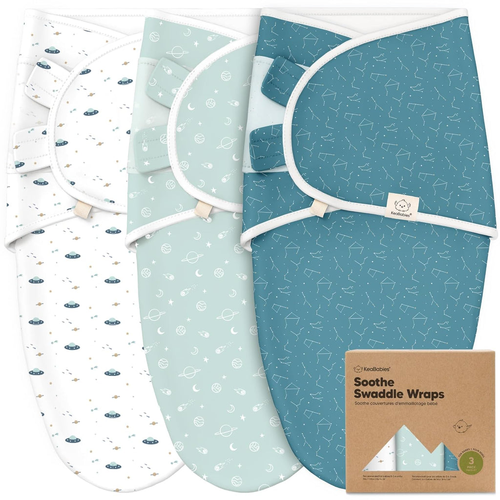 Organic Baby Swaddle Sleep Sacks by [Brand Name] - Soft & Snug for Newborns 0-3 Months | Galaxy Design