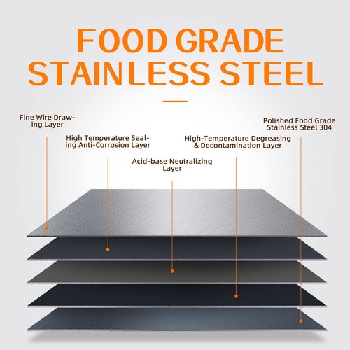 HOCCOT Commercial Stainless Steel Shelf 12 x 24” 2 Pack, Wall Mounted Food Service Storage Rack Shelves, Heavy Duty 250 lb Metal Shelf for Kitchen, Restaurant, Food Truck, Garage, Laundry Room