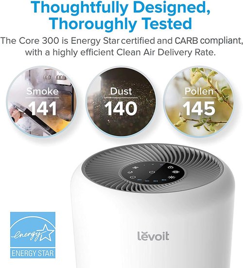 LEVOIT Air Purifier Bundle - Allergy Relief & Pet Odor Elimination | Includes Replacement Filter