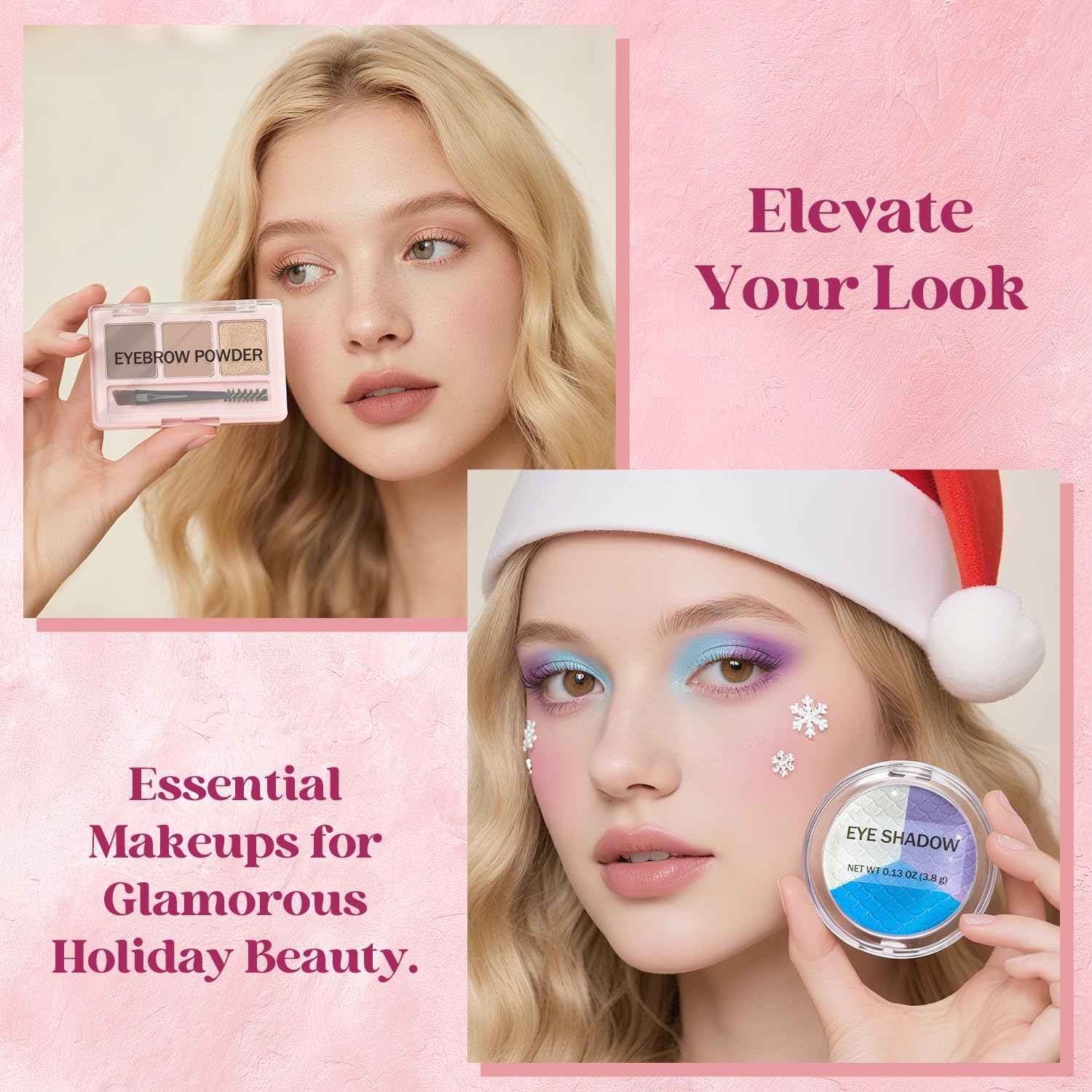 Regine Switzerland Makeup Advent Calendar 2025 - Ultimate Beauty Gift Set for Women & Teens | Includes Mascara, Blush, Lip Balm, Shower Gel
