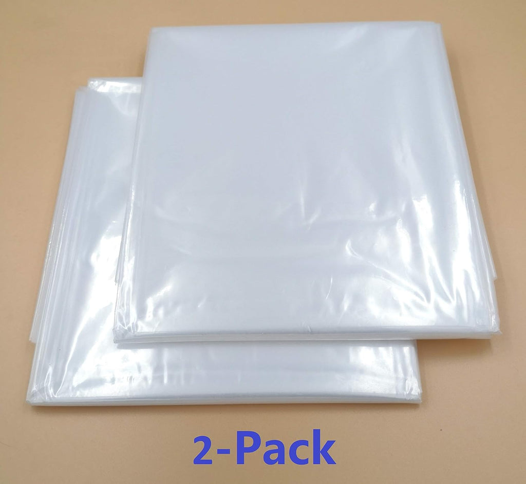 ComfortHome Mattress Bag - Durable Moving & Storage Solution | Twin & Full Size, 2 Pack Clear