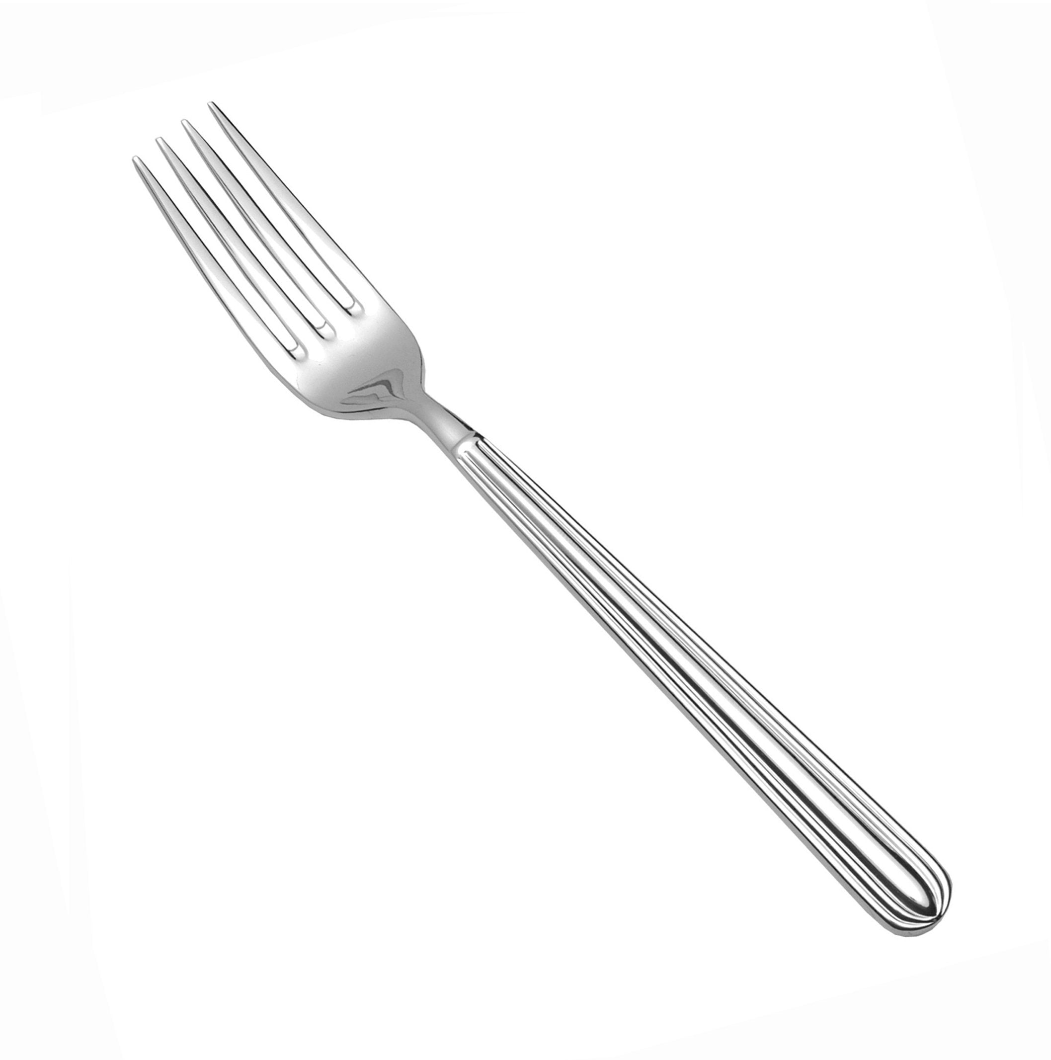 Fortessa Metropolitan 18/10 Stainless Steel Flatware Table Fork, Set of 12
