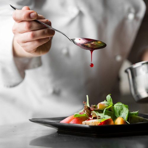 CREATIVECHEF Professional Chef Plating Kit, 10 Piece Culinary Plating Set, Black, Stainless Steel