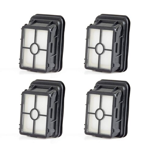 4 Pack 1866 Replacement Filters Compatible with Bissell Crosswave 1785 3888A 2551 & Crosswave Pet Pro 2306 & 2554 2596 CrossWave Cordless Max & Crosswave HydroSteam 35151 3518 Wet Dry Vacuum Cleaner