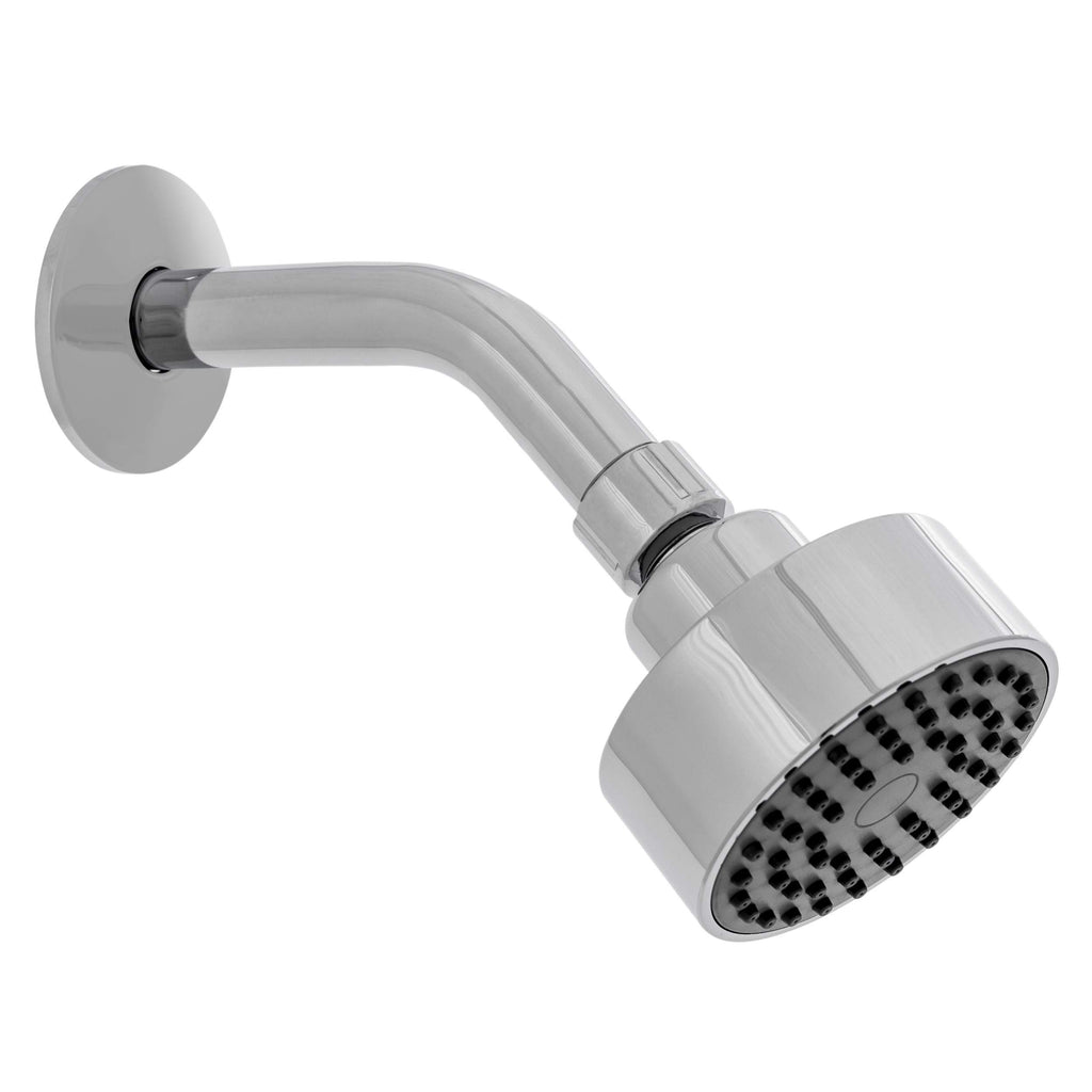 SAFAVIEH BSH4231C Solea Collection Brighten Bathroom Shower Head Showerhead, Chrome