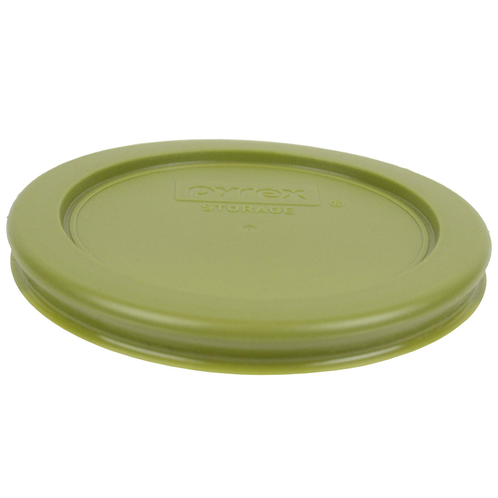 Pyrex 7202-PC 1-Cup Olive Green, 7200-PC 2-Cup Butter Yellow, & 7201-PC 4-Cup Thistle Purple Food Storage Replacement Lids - Made in USA