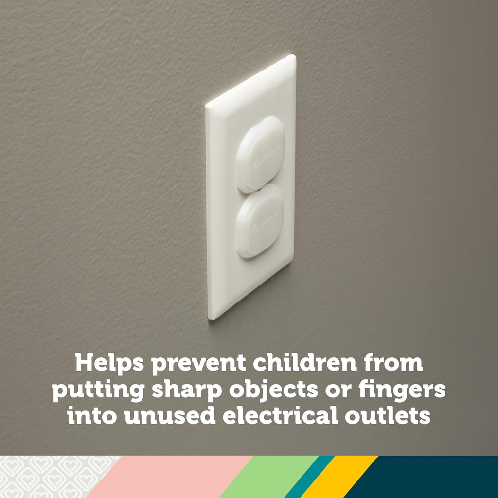 Safety 1st Baby Proof Outlet Covers - Secure Electrical Plug Protectors | 36 Count