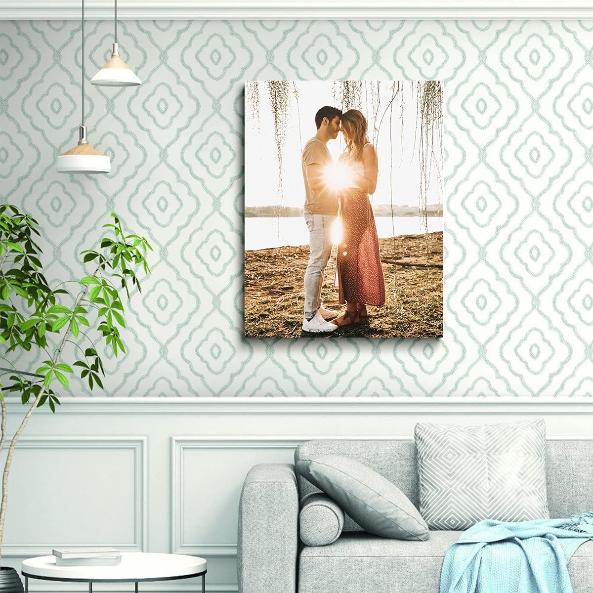 Veven Stacy Custom Canvas Prints - Personalized Photo Wall Art | 16x20 Inches