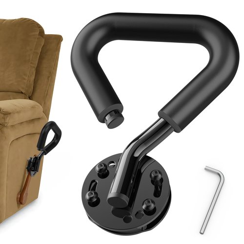 2026 New Modle Recliner Handle Extender Plus, Recliner Lever Extender with Foam Pad for Added Comfort, Recliner Chair Arm Extension for Elderly, Lazy Boy Lever Extender Control Recliner Handles Easily