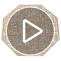 15 Inch Gold Vinyl Round Placemat Set of 6 - Wipeable and Washable Table Mats for Dining and Holiday Decor