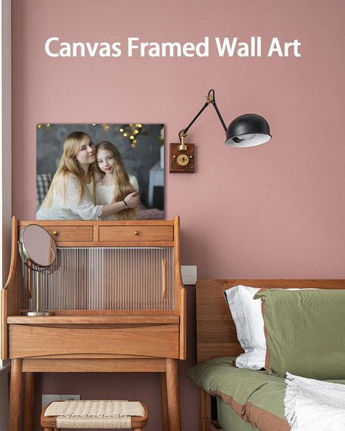 AbcCustomize Canvas Prints - Personalized Photo Art for Home Decor | Fast Shipping, Ready to Hang